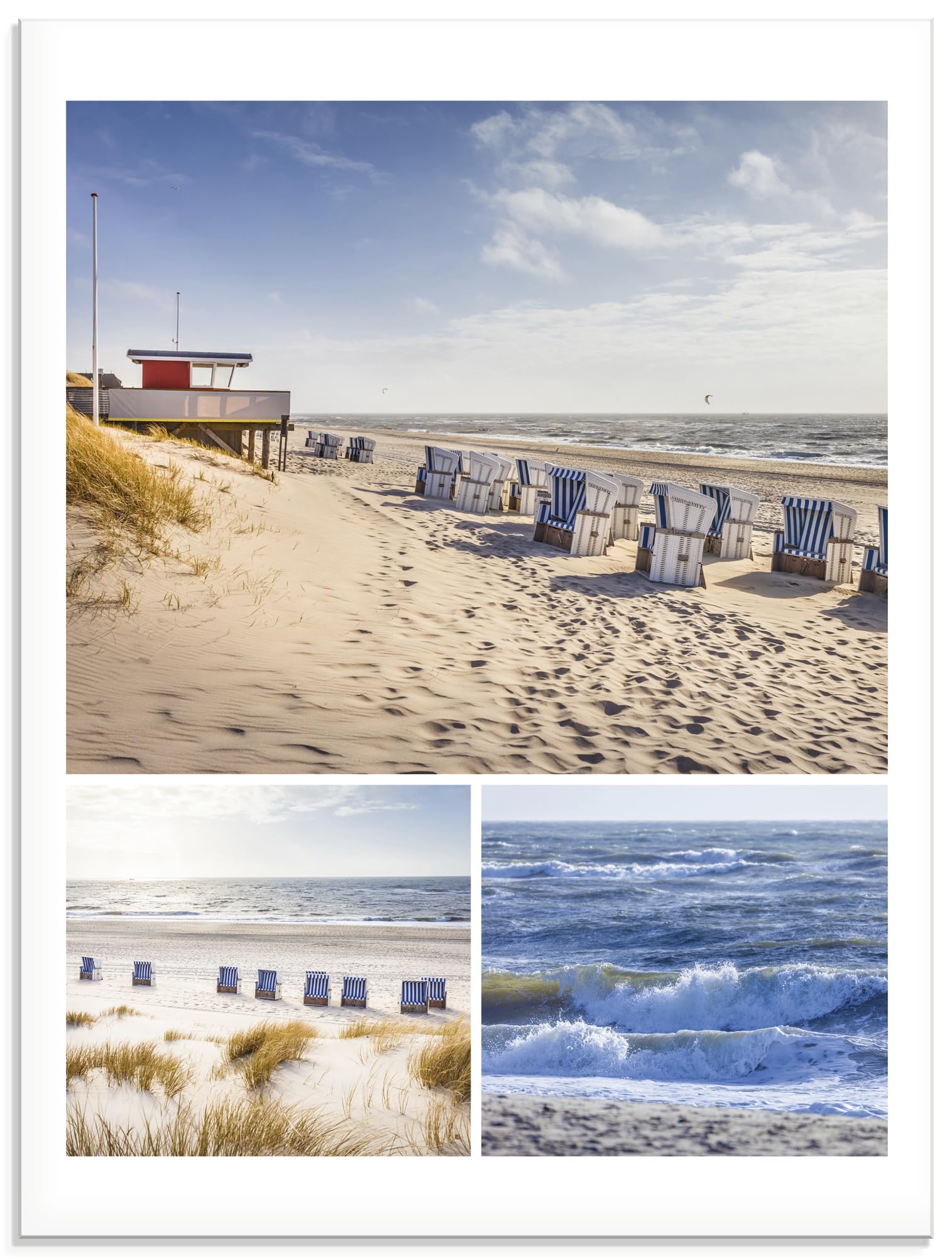 artland-glasbilder-u5jf-glasbild-60x80-cm-sylt-strand-meer image 1