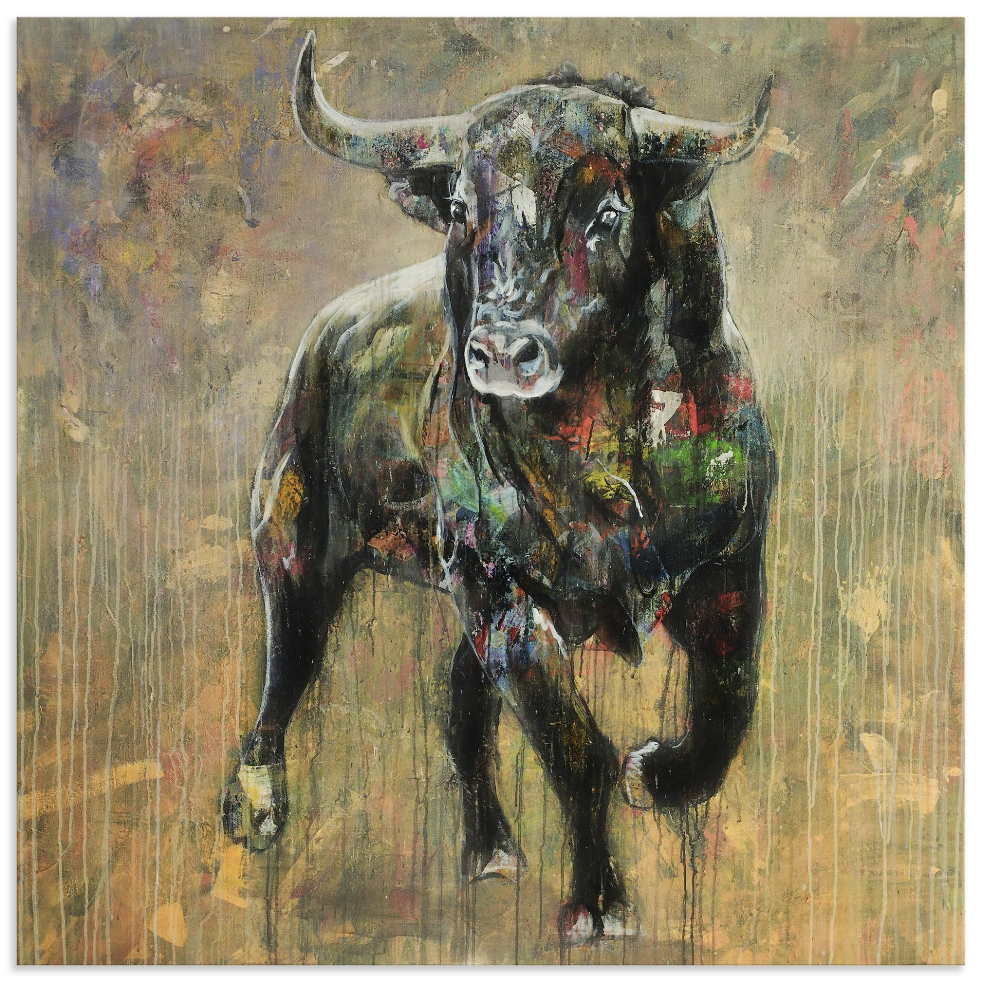 artland-alubilder-luna-die-kuh-alubild-50x50-cm-bunt image 8