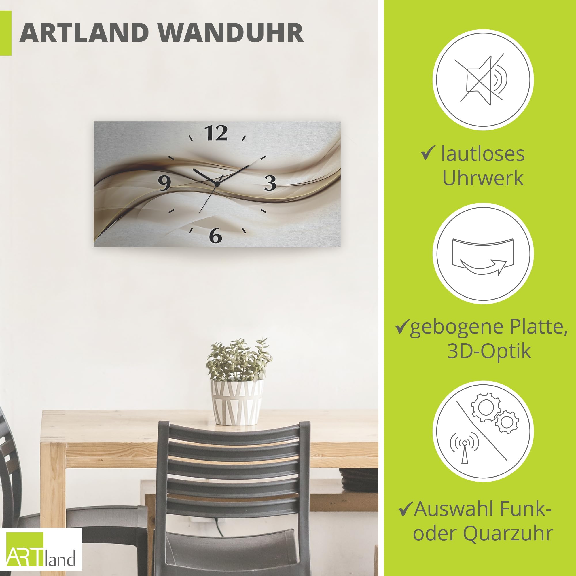 artland-wanduhren-t9li-wanduhr-50x25-cm-quarzuhr-welle image 2