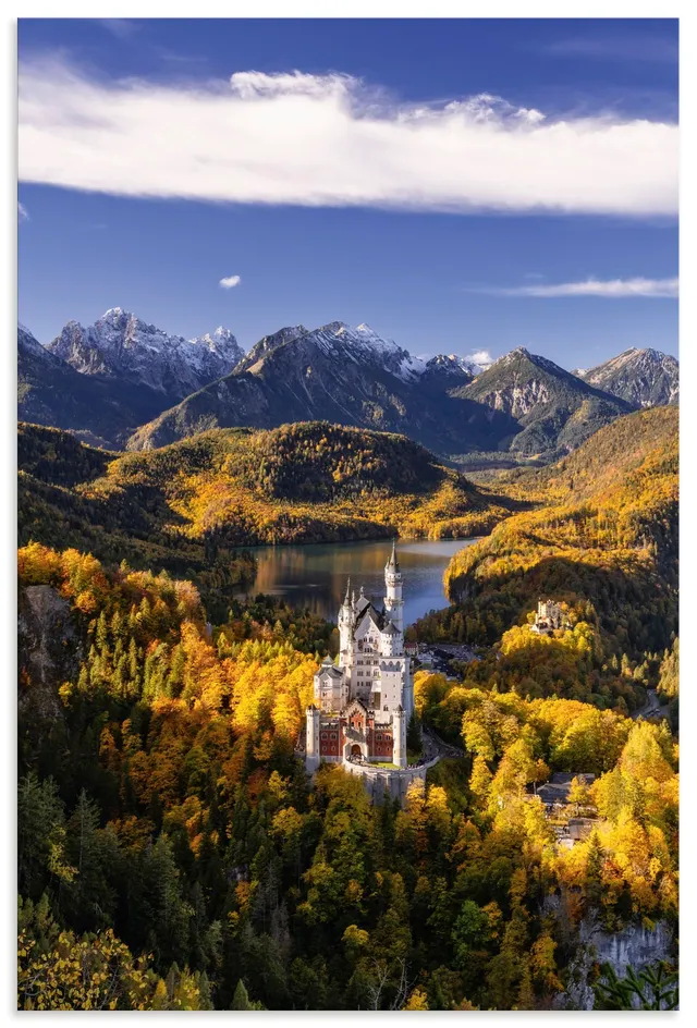 artland-alubilder-schloss-neuschwanstein-alubild-60x40-cm image 1