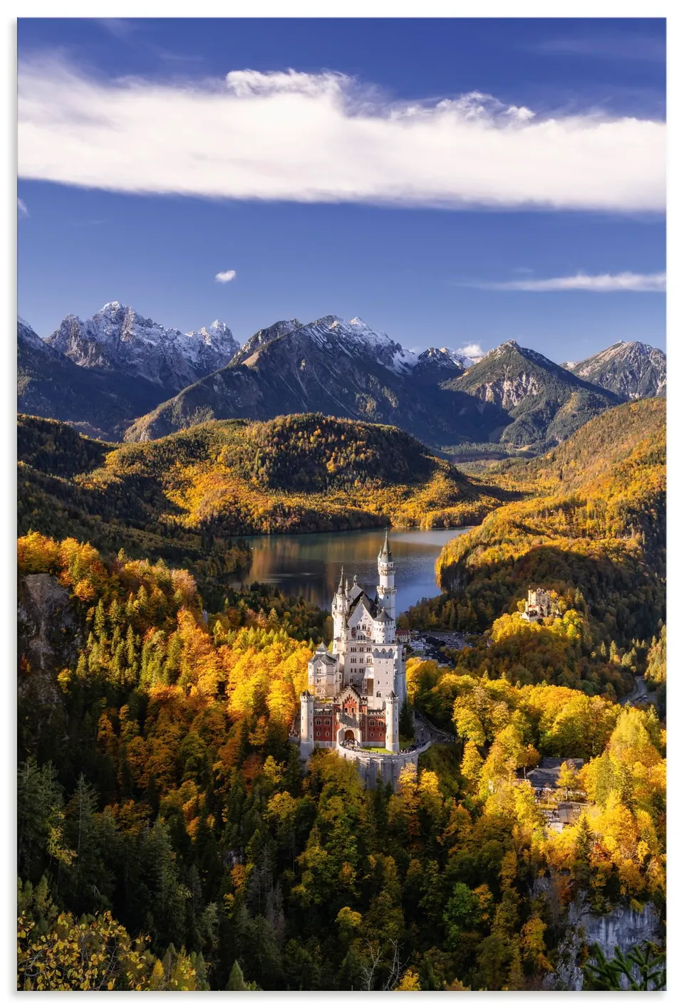artland-alubilder-schloss-neuschwanstein-alubild-60x40-cm image 1