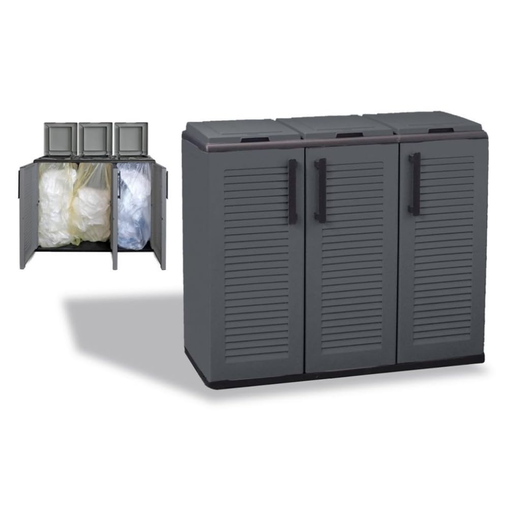 garpet-garten-m-lltrennsystem-3fach-m-llbox-110l-mit-deckel image 1