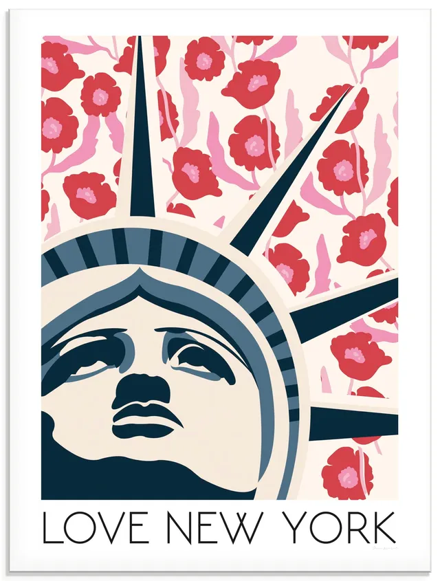 artland-glasbilder-love-new-york-glasbild-60-x-80-cm image 1