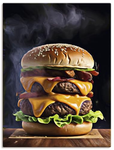 artland-leinwandbilder-monster-burger-leinwandbild-60x80 image 7