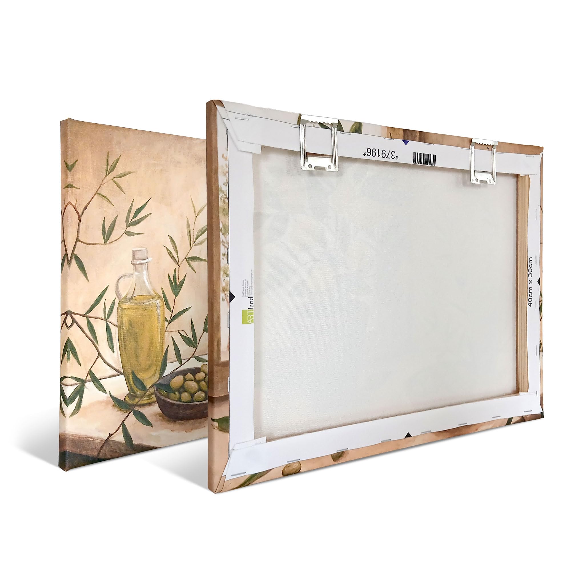 artland-leinwandbild-u5gx-hirsch-wald-40x40-cm-canvas image 4
