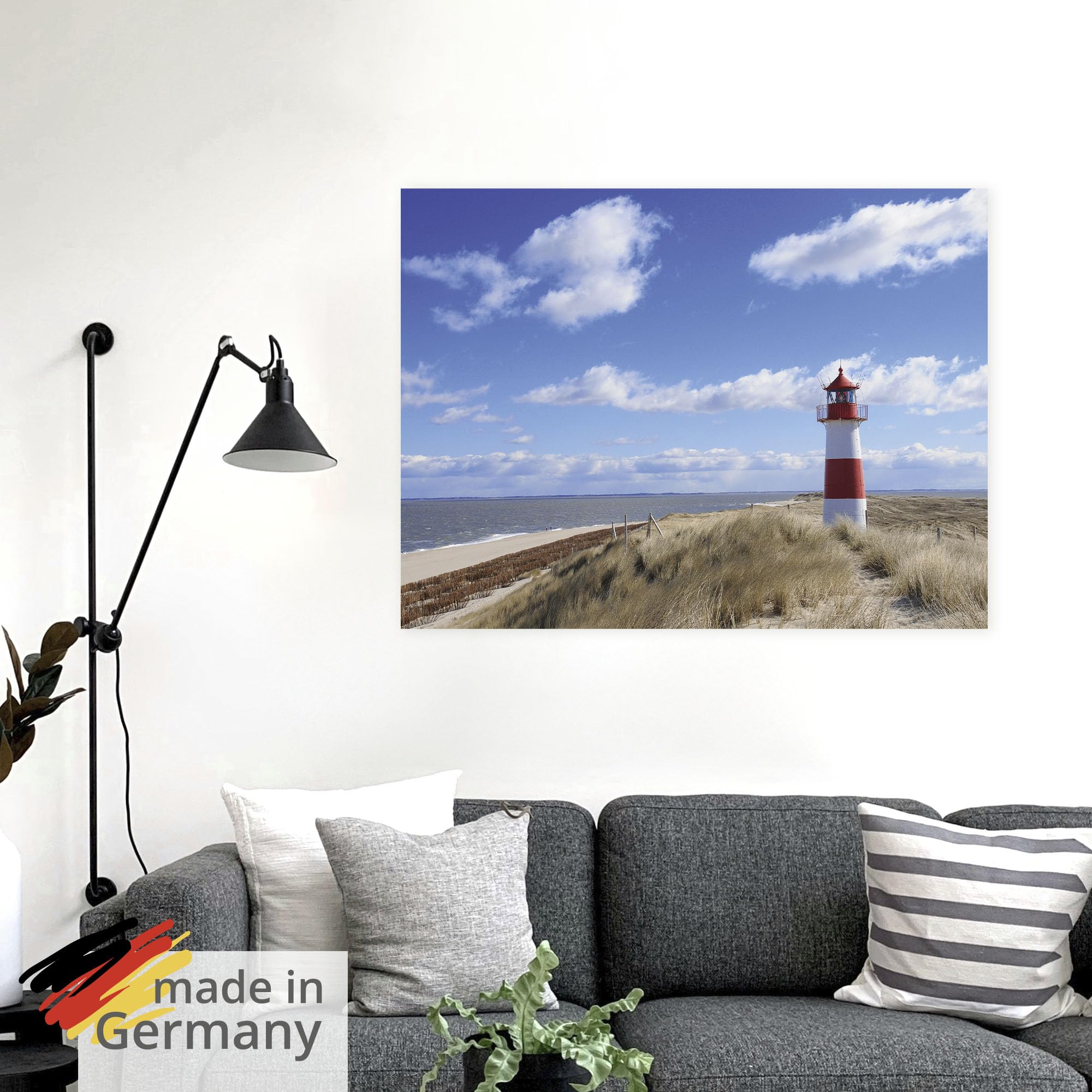 artland-wandaufkleber-leuchtturm-sylt-80x60-cm-meer-strand image 5