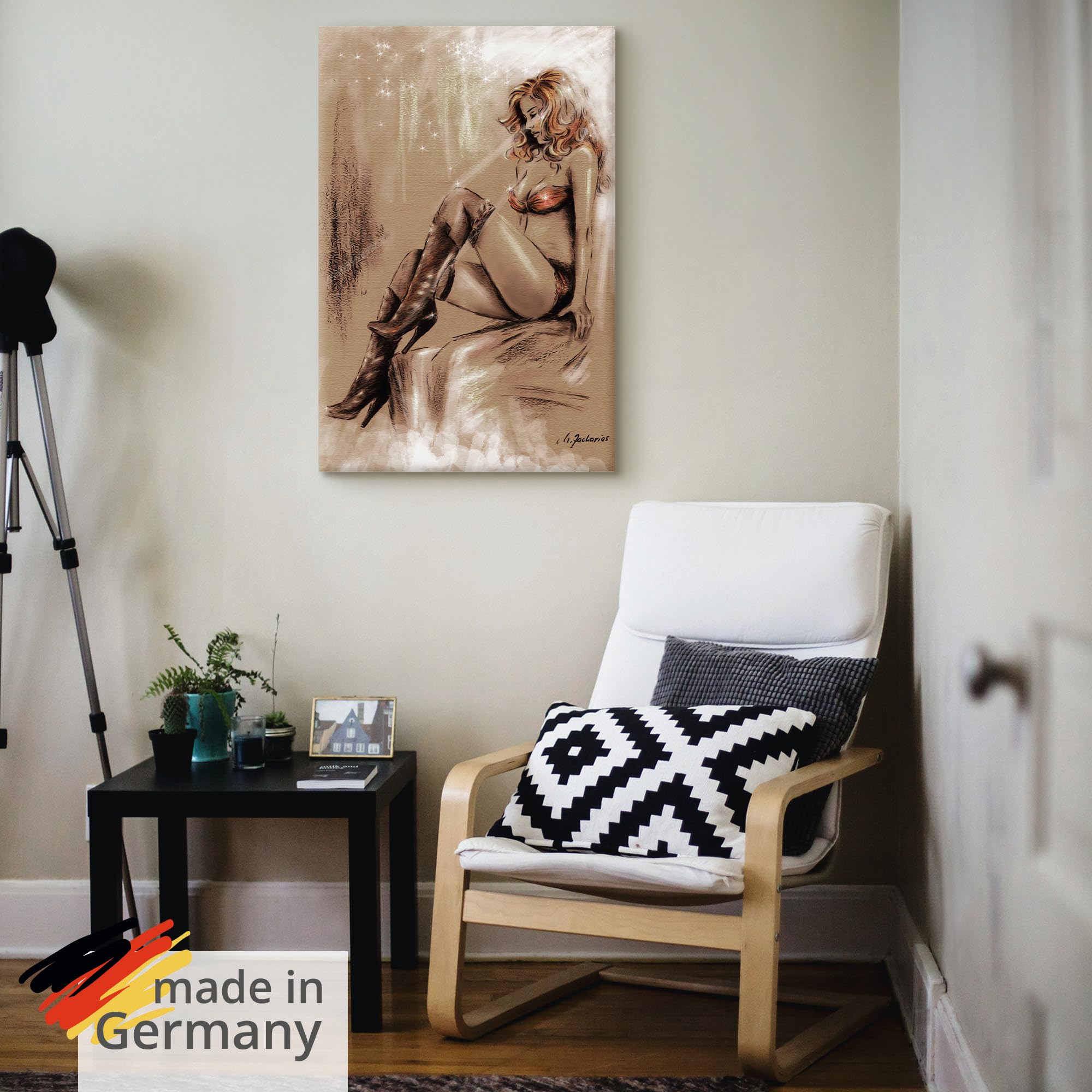 artland-leinwandbilder-high-heels-leinwandbild-60x40-cm-akt image 5